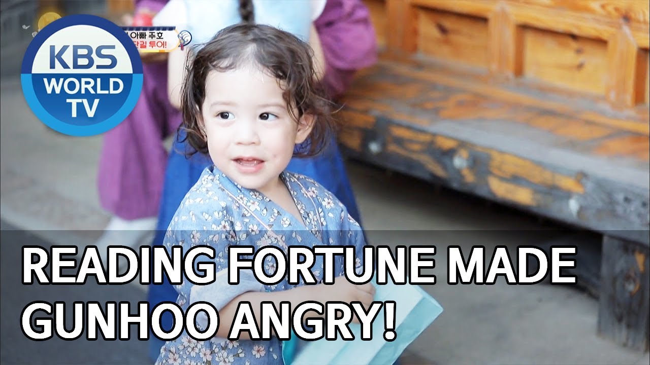 Reading fortune made Gunhoo angry [The Return of Superman/2019.09.22]