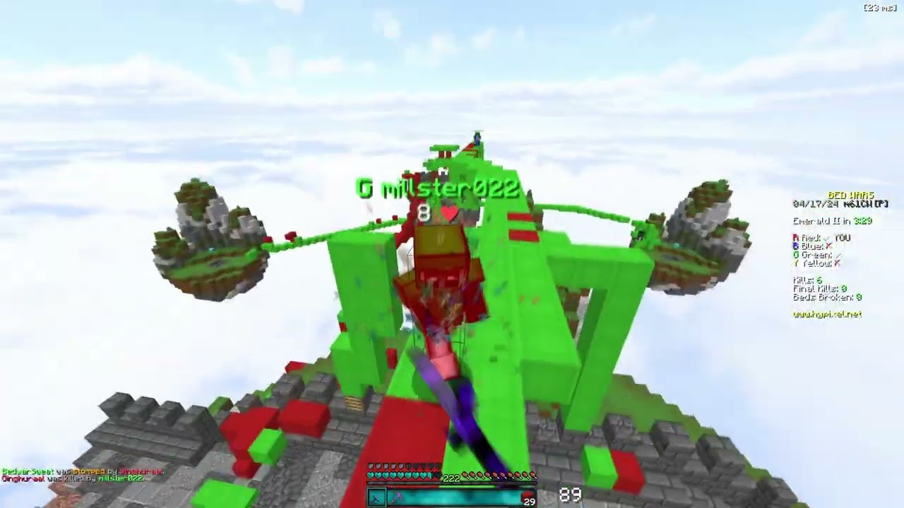 2 weeks of Ranked bedwars (Clip dump)
