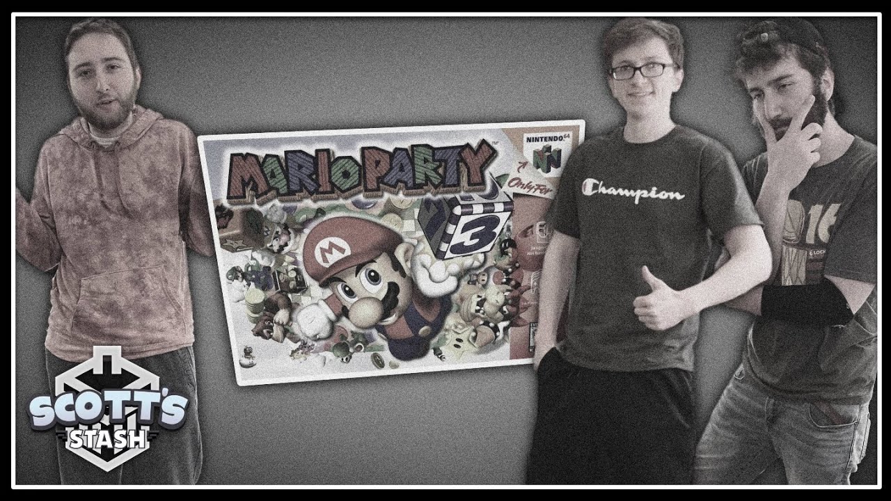 Scott, Sam and Eric Film Themselves Playing Mario Party for the First Time