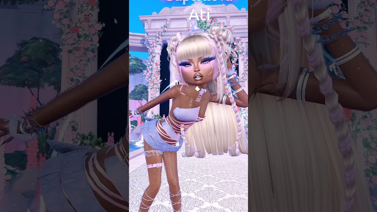 Styling this bandage dress hack #dti #dresstoimpress #dtiroblox #roblox #fypシ #viral
