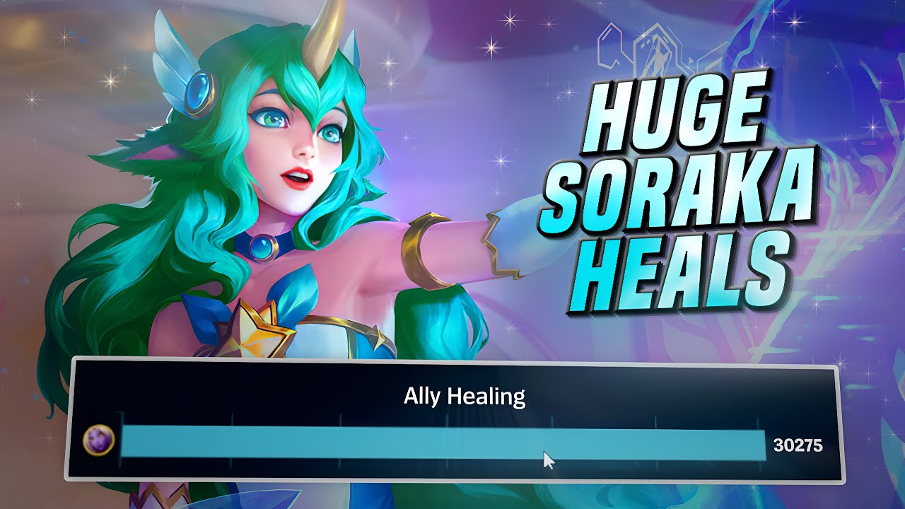 Soraka Healbot!💚 30k Healing - Soraka Support Season 14 Educational Full Gameplay!