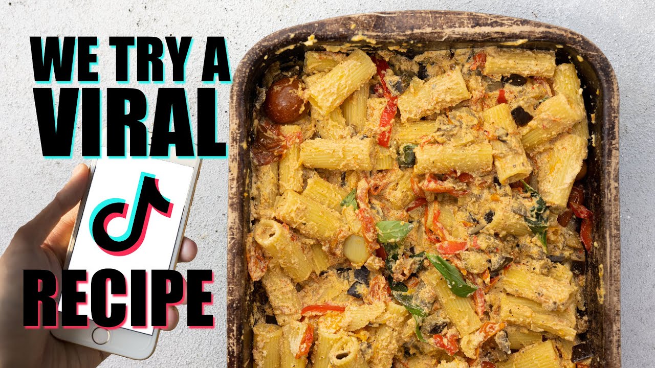 VEGAN BAKED FETA PASTA | CHEAP EASY VEGAN