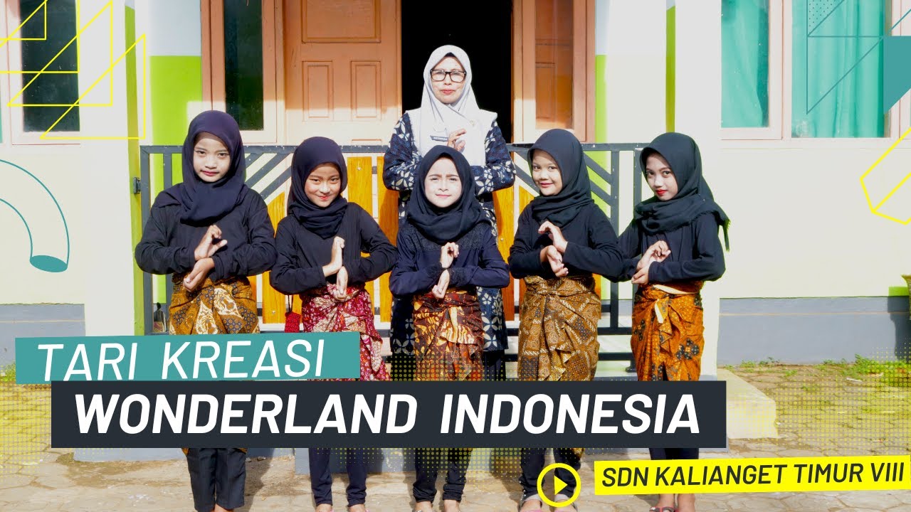 TARI KREASI WONDERLAND INDONESIA _ SDN KALIANGET TIMUR VIII