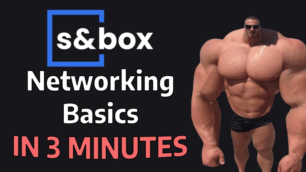 Networking Basics for S&Box in 5 Minutes