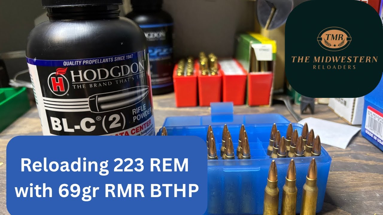 Reloading 223 REM with 69gr RMR BTHP