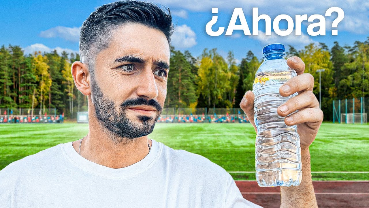 ¿Cuando debes beber agua en un partido de fútbol?