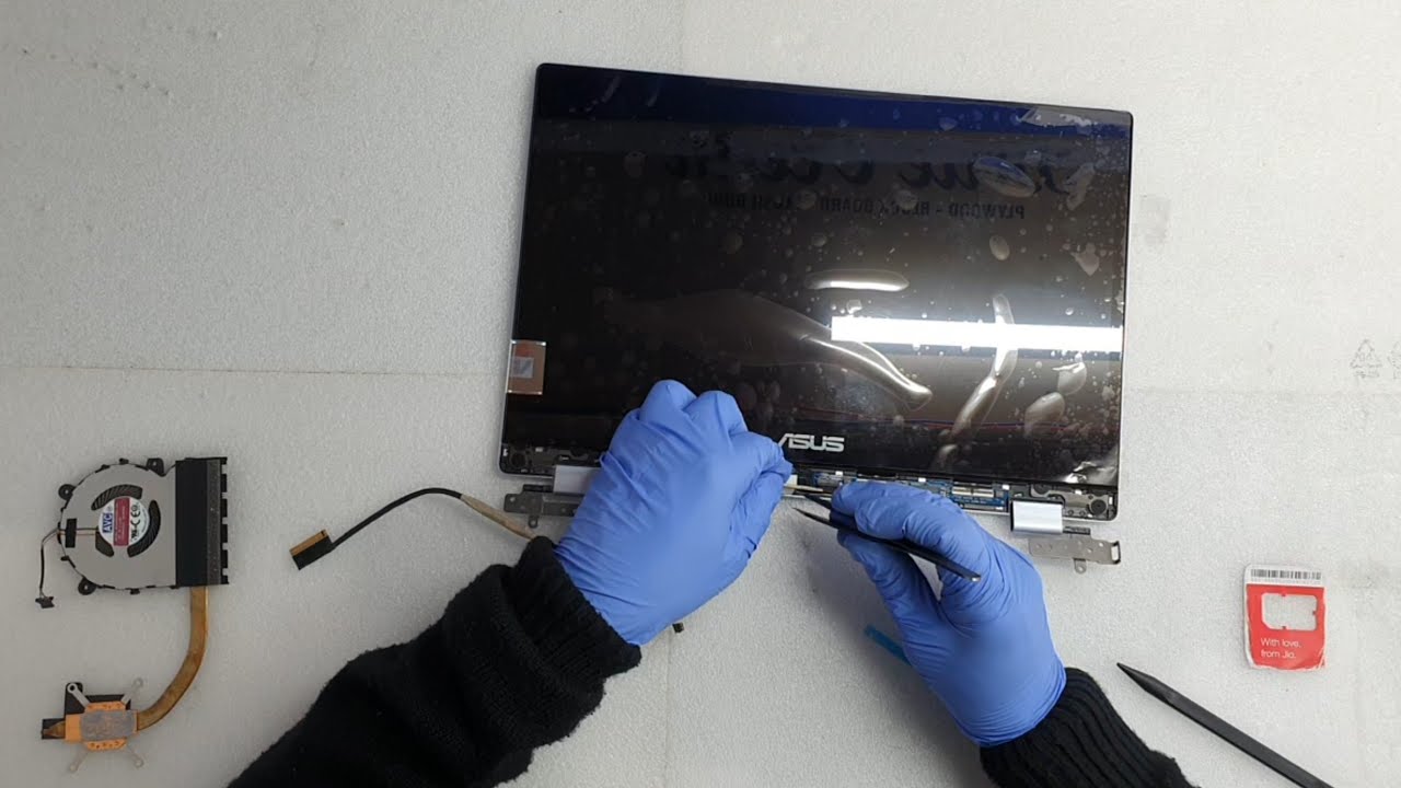 How to Replace ASUS VivoBook Flip 14 TP412FA / Screen Replacement / Disassembly