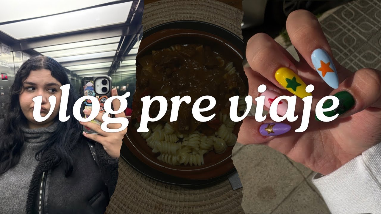vlog pre viaje (lo que hago para prepararme para viajar)