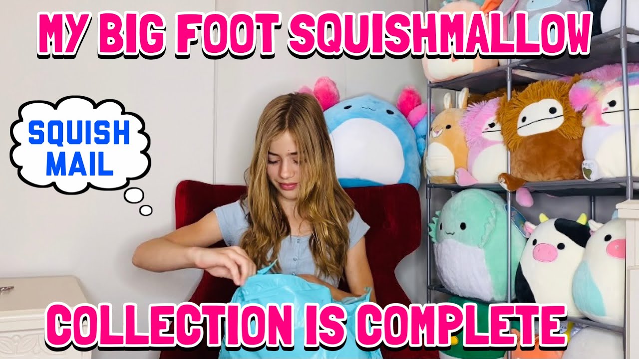 MY BIGFOOT SQUISHMALLOW COLLECTION IS COMPLETE (for now)! Squish Mail Haul