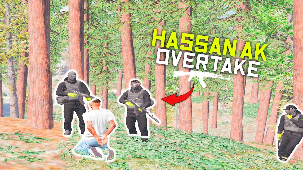 Hassan Ak | Overtake | DanishRP | GTA 5 RP