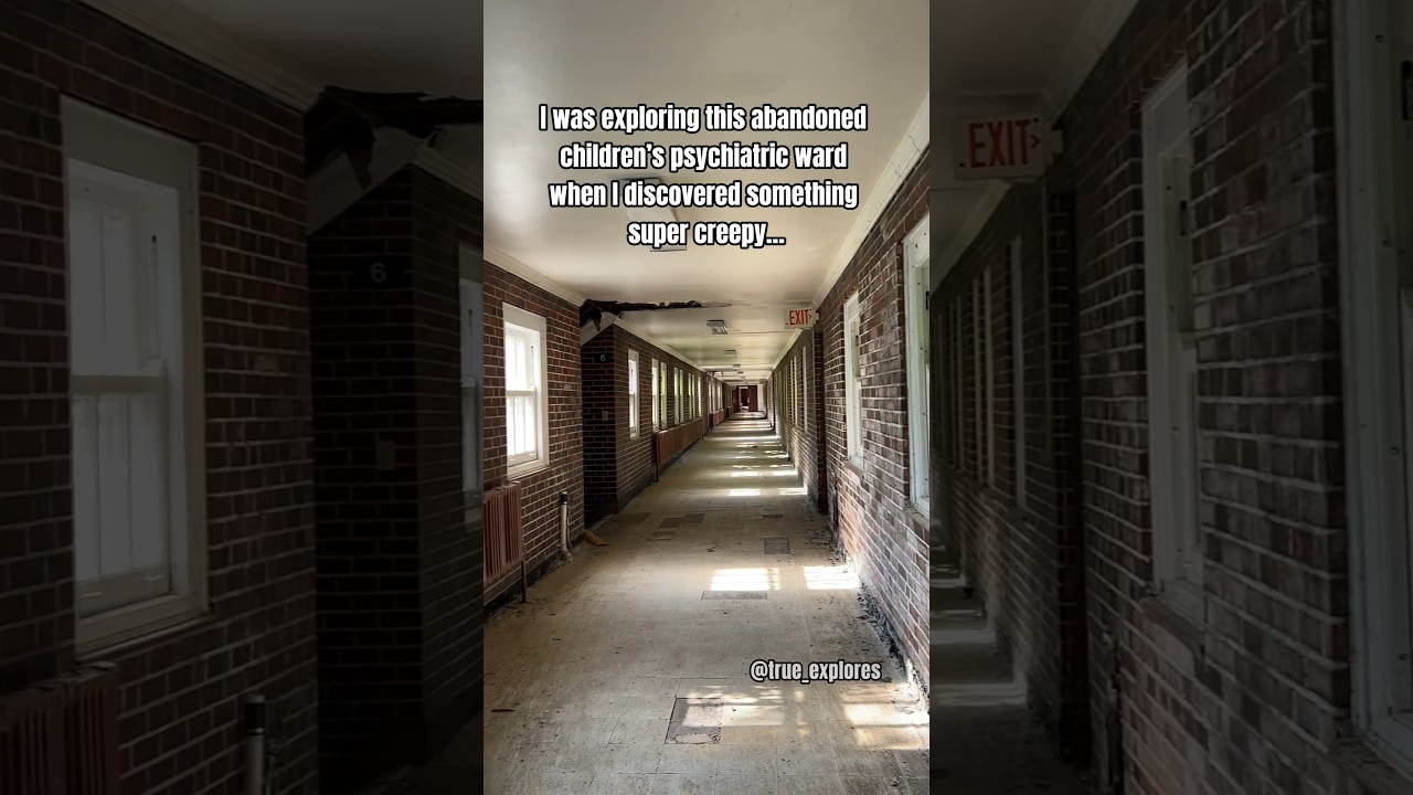 I discovered something super creepy at this abandoned children&rsquo;s psychiatric hospital 😳