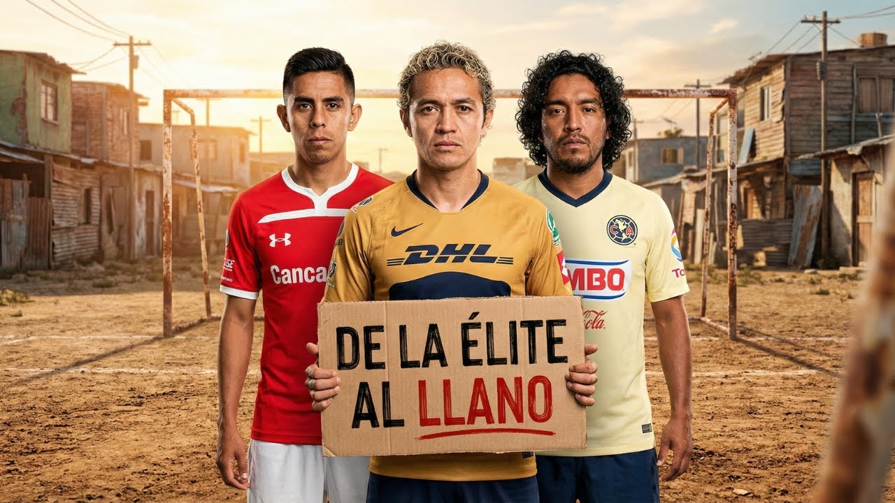 Del Éxito al Llano: 5 Futbolistas que lo PERDIERON TODO en Liga MX