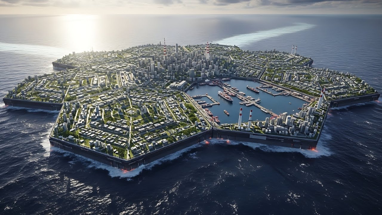 Inside the Impossible Floating City: How China Built a City That Moves with the Ocean