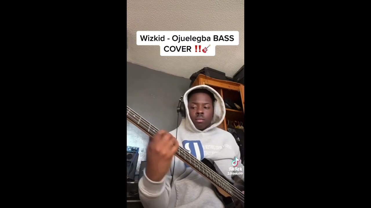 Wizkid Ojuelegba Bass COVER by Jackie Lokz @jlokz99 on TikTok