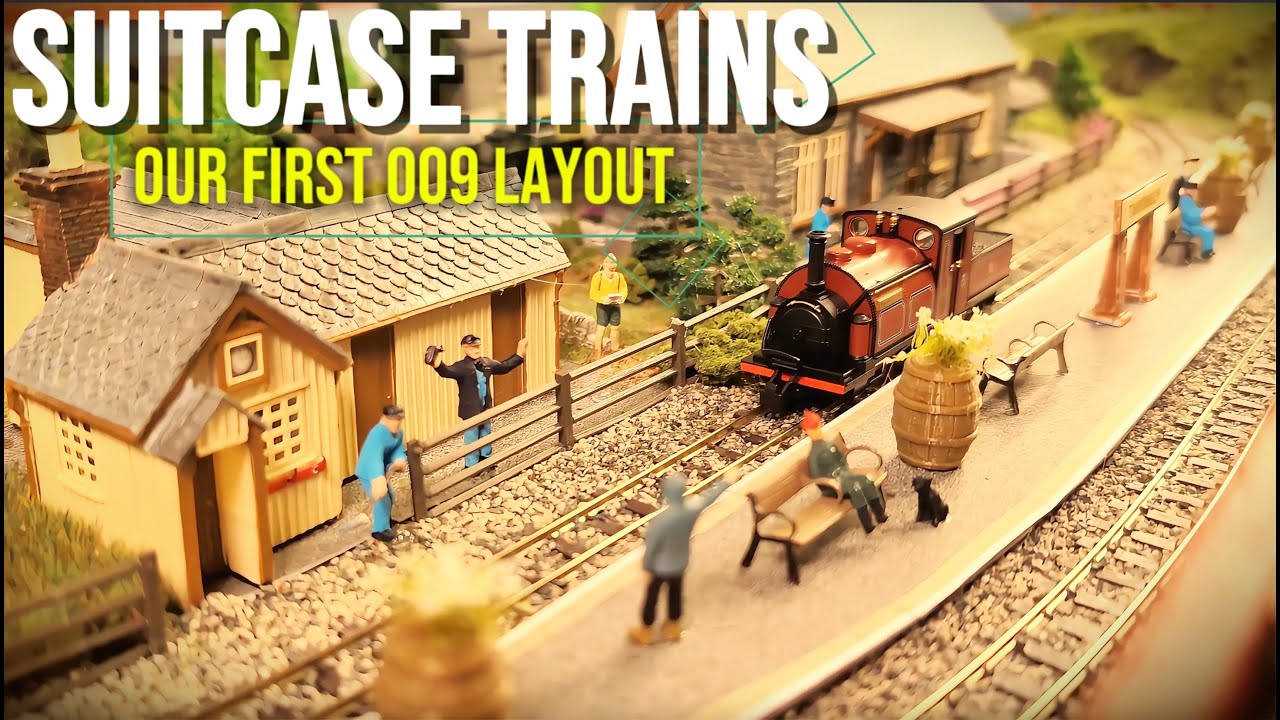 SUITCASE TRAINS - OUR FIRST 009 LAYOUT