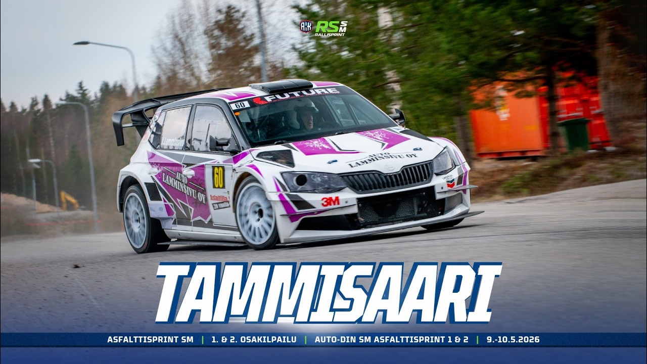 Auto-Din SM Asfaltti Sprint 9.5.2026