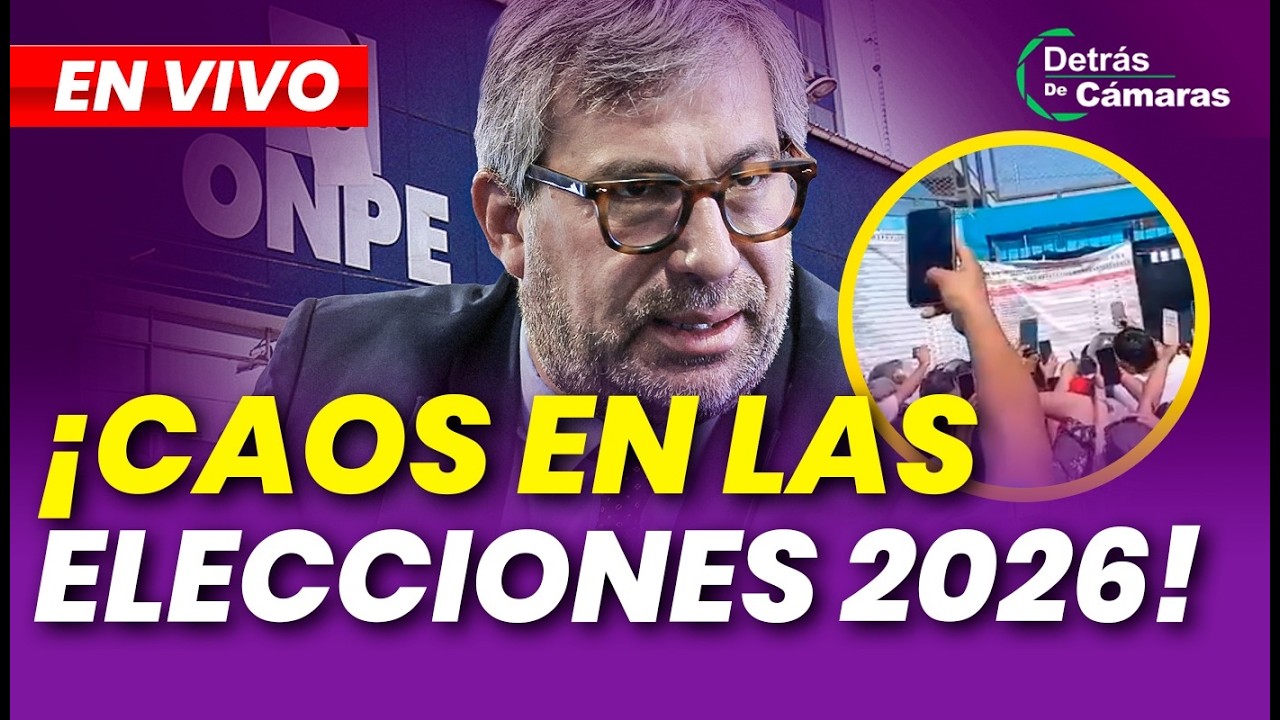 🔴 EN VIVO | PROBLEMAS EN LAS ELECCIONES 2026 | DETR&Aacute;S DE C&Aacute;MARAS &ndash; Panamericana TV