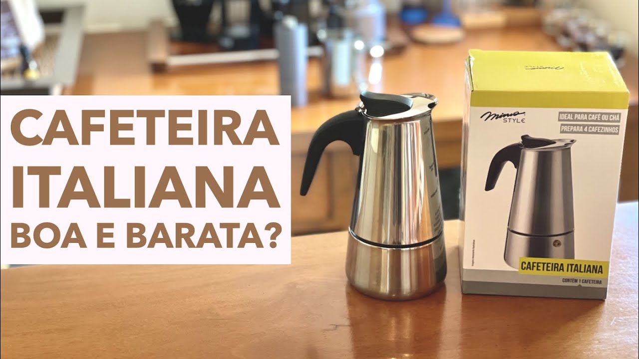 Cafeteira italiana barata? (mudei de ideia)