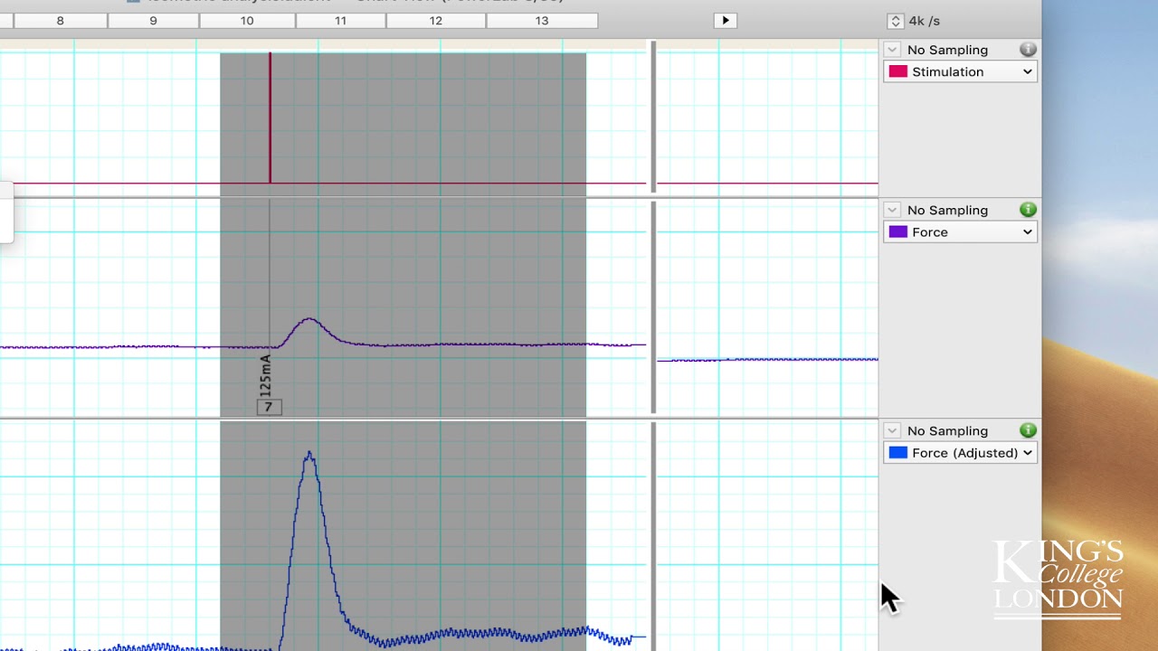 Extracting and Plotting data with a variable baseline in LabChart to Prism