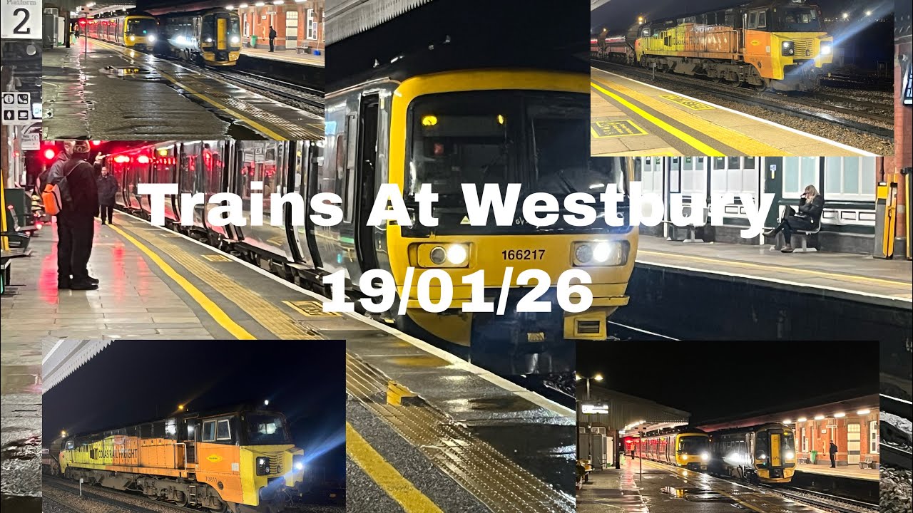 Trains At Westbury ! Enjoy The Video 😀