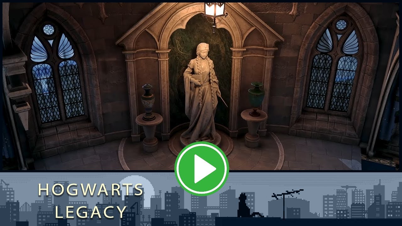 Hogwarts Legacy - Ravenclaw Common Room | Music ONLY | Study, Sleep, Relax