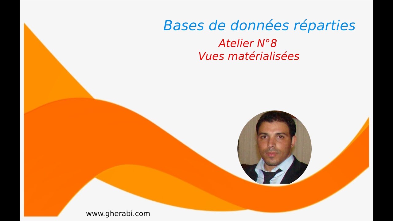 Bases de données réparties (Atelier 8):Vues matérialisés / Snapshot