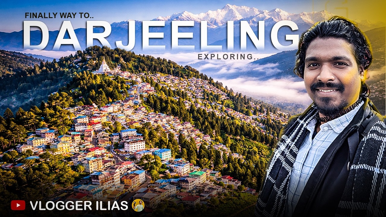 Exploring the Queen of Hills – Darjeeling Vlog | Toy Train | Tea Gardens | Kanchenjunga Views 🌿