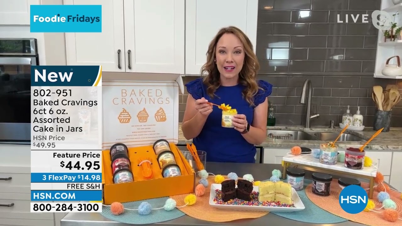 Baked Cravings 6count 6 oz. Cake in Jars