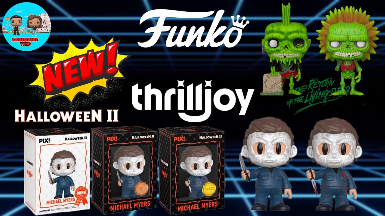 NEW Horror Funko Pops and Thrilljoy Pix Coming Soon! 