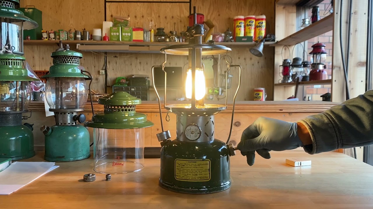 Mar.1943 Coleman 220BX 点火動画