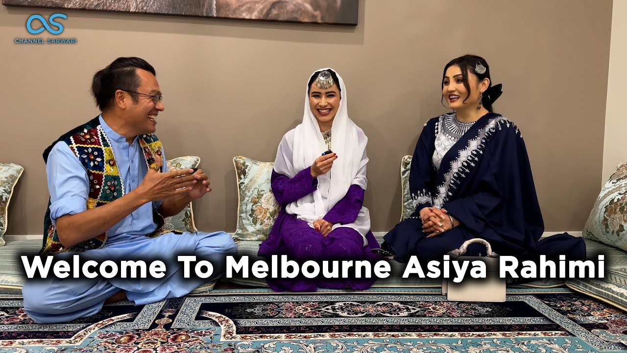 Welcome Asiya Rahimi To Melbourne Australia