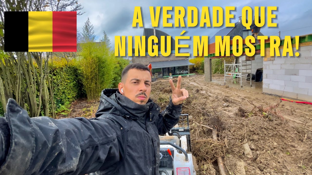 UM DIA DE TRABALHO COMIGO NA BÉLGICA (A VERDADE NUA E CRUA DA EUROPA).