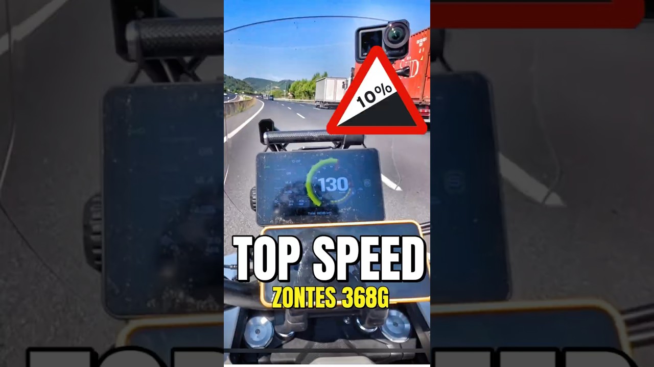 A TOPE CON LA ZONTES 368G, CON DOS Y EN SUBIDA #zontes368g