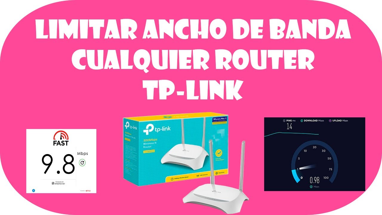 Como limitar internet (Todos los router TP-LINK) *Mejor explicado*