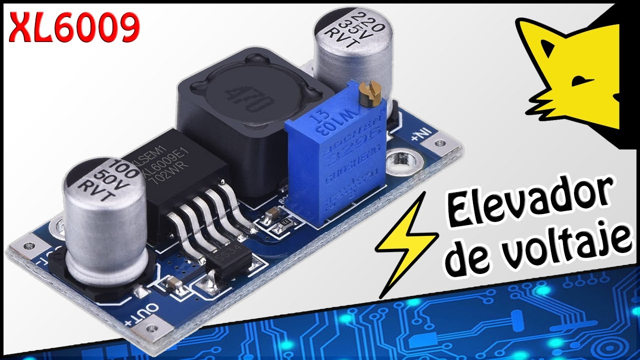 🔵Modulo XL6009 / CN6009 l 👉Elevador De Tensión DC-DC ⚡5v a 35V⚡