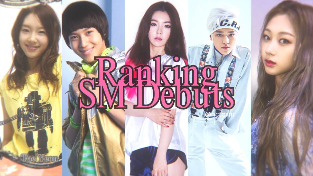 ranking SM debuts 🩷🌸