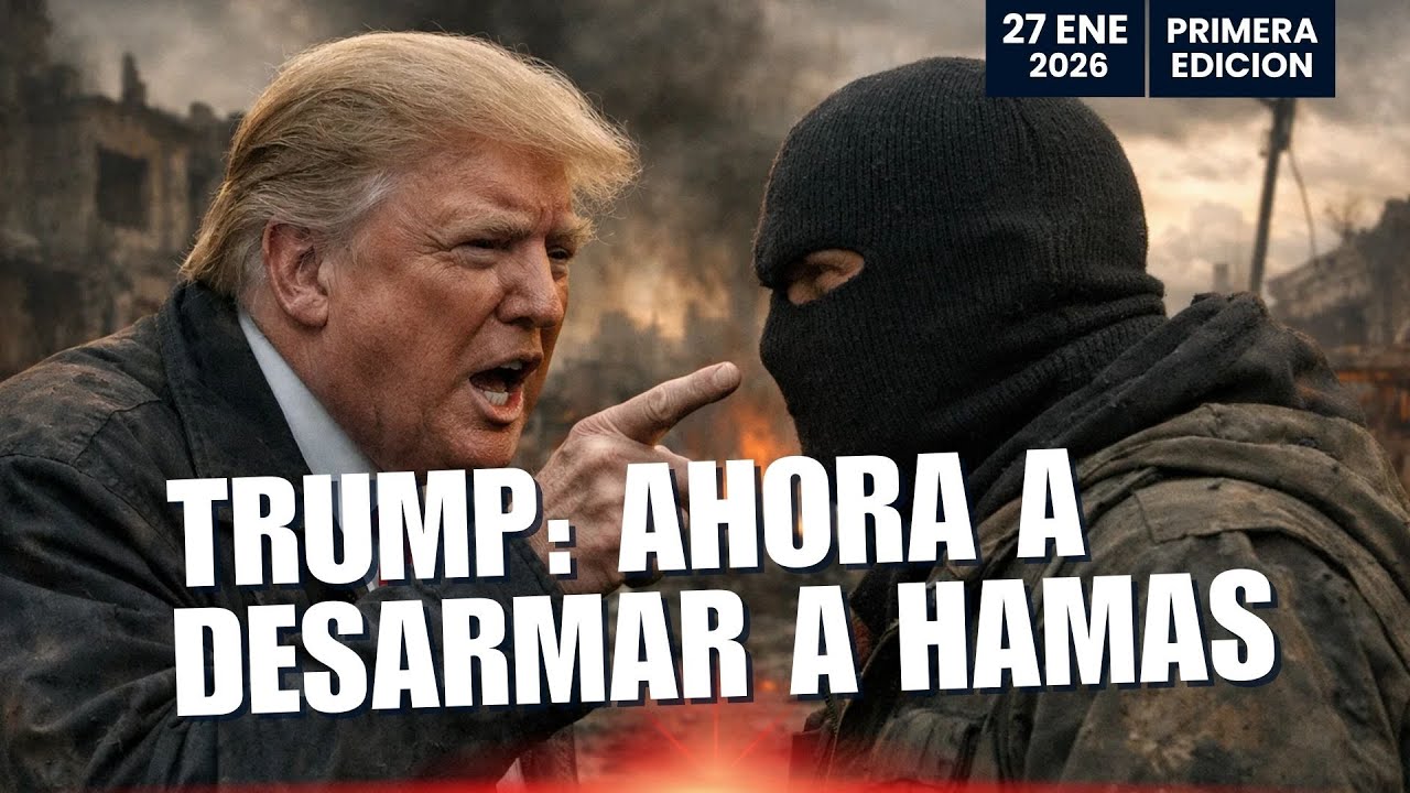 NOTICIAS DE ISRAEL | TRUMP: AHORA A DESARMAR A HAMAS @LabranzaTV / LTV