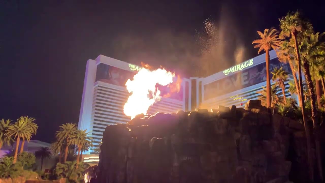 Mirage Volcano - Sunday, January 29, 2023, 9:02 PM