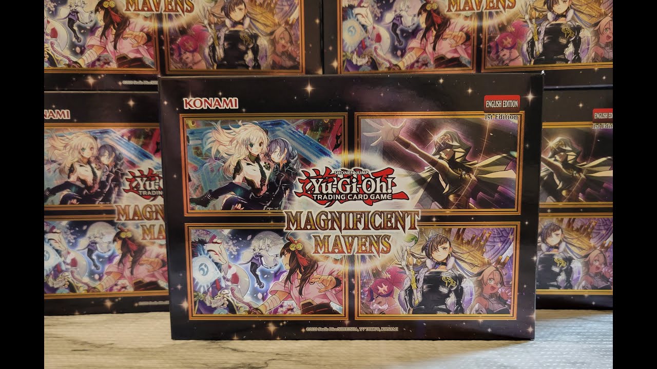 Opening the Latest Yugioh Set Magnificent Mavens!