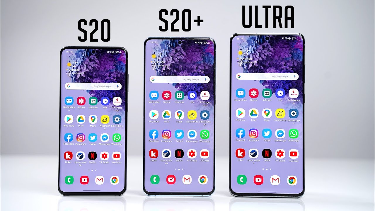 Samsung Galaxy S20 vs. S20+ vs. S20 Ultra - Die wichtigsten Unterschiede & Kaufberatung | SwagTab