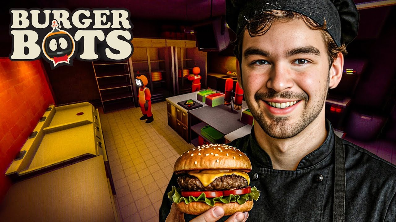 UZAYLILARA HAMBURGER SERVİSİ ! | Burger Bots Inc.