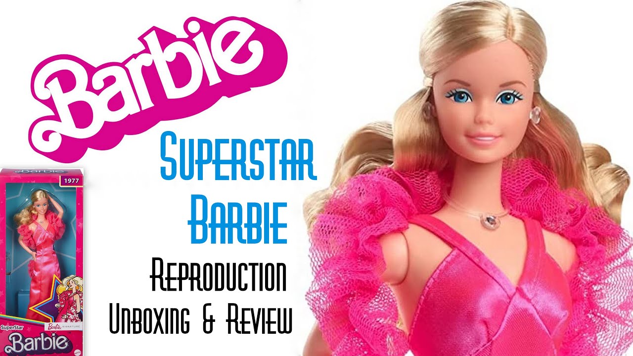 ⭐ SUPERSTAR BARBIE 1977 REPRODUCTION DOLL⭐  👑 EDMOND'S COLLECTIBLE WORLD 🌎: UNBOXING & REVIEW
