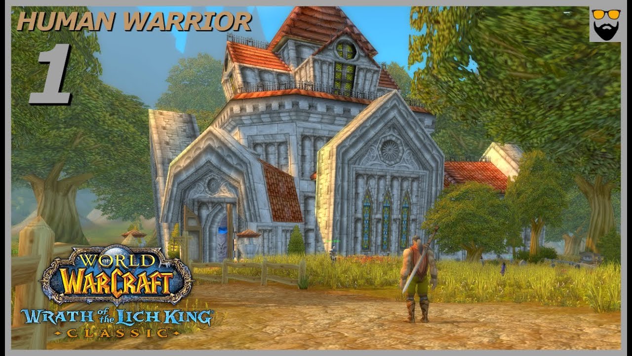 Давайте поиграем в World of Warcraft &mdash; WotLK Classic &mdash; Человек-воин &mdash; Часть 1 &mdash; Расслабляющая кам...