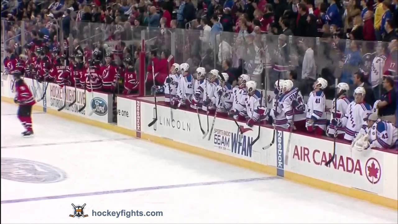 John Scott vs Cam Janssen Mar 6, 2012