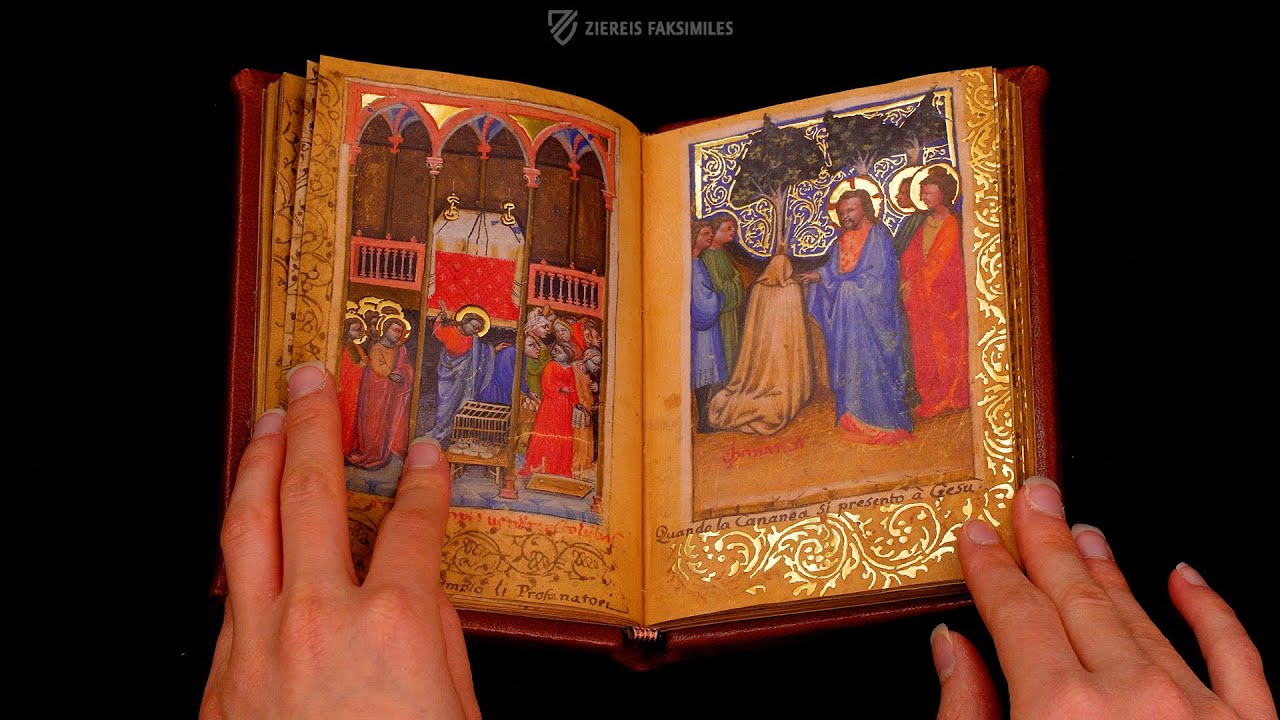 THE BOLOGNA DEVOTIONAL PICTURE BOOK - Browsing Facsimile Editions (4K / UHD)