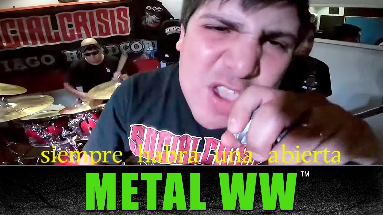 SOCIAL CRISIS - NADA QUE PERDER - METAL WORLDWIDE (OFFICIAL LYRIC D.I.Y. VERSION MWW)