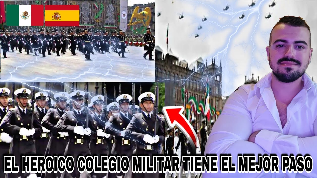EX MILITAR ESPAÑOL REACCIONA AL HEROÍCO COLEGIO MILITAR Y NAVAL , DESFILE MILITAR DE MÉXICO 2025!