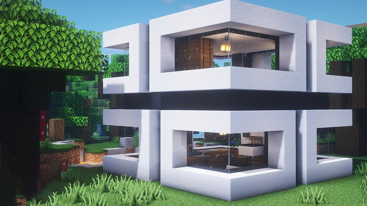 Minecraft Modern Ev Yapımı  🏠