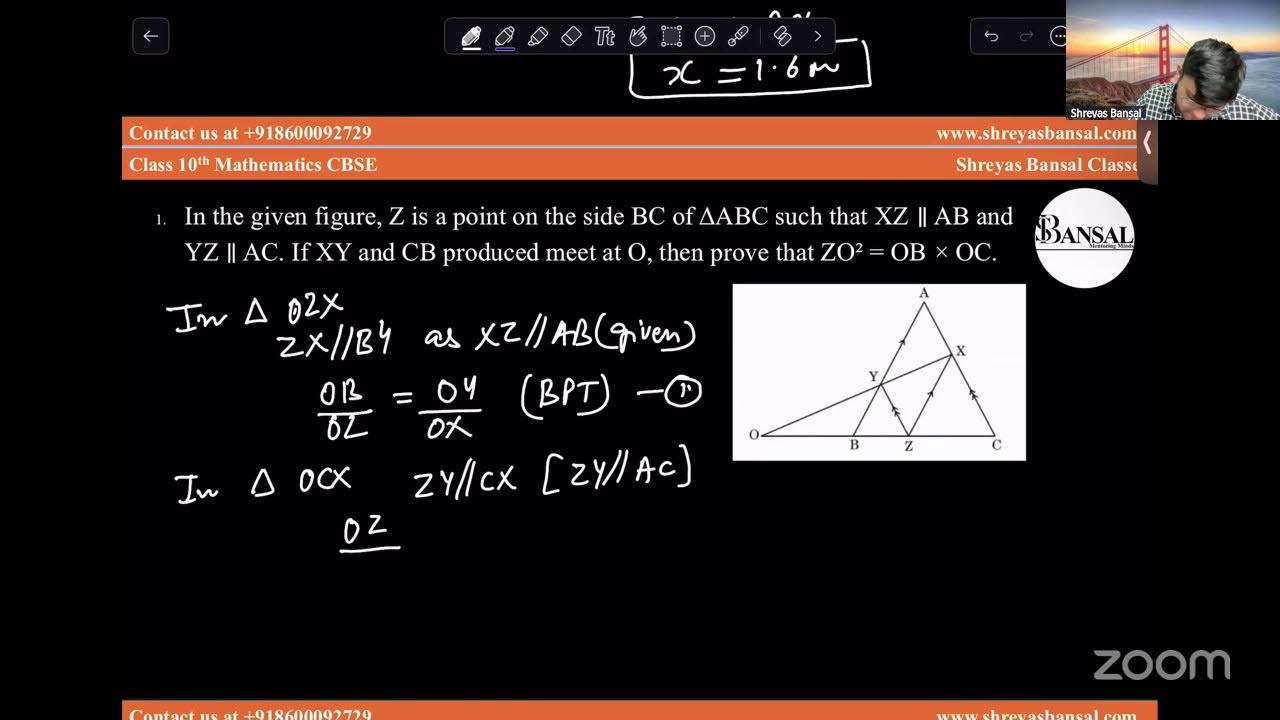 Triangles | Extra Questions 10th CBSE