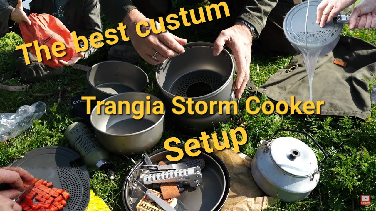 The best custom Trangia Storm Cooker set + essential add-ons, bushcraft / survival